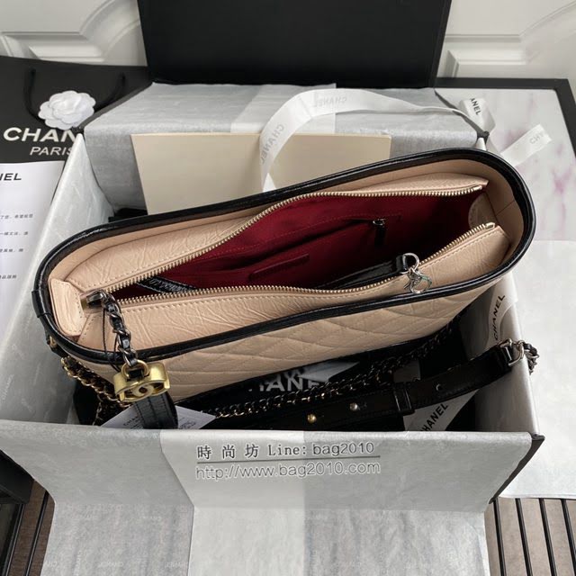 Chanel女包 香奈兒專櫃最新款Gabrielle包 Chanel肩背斜挎大號流浪包  djc4119